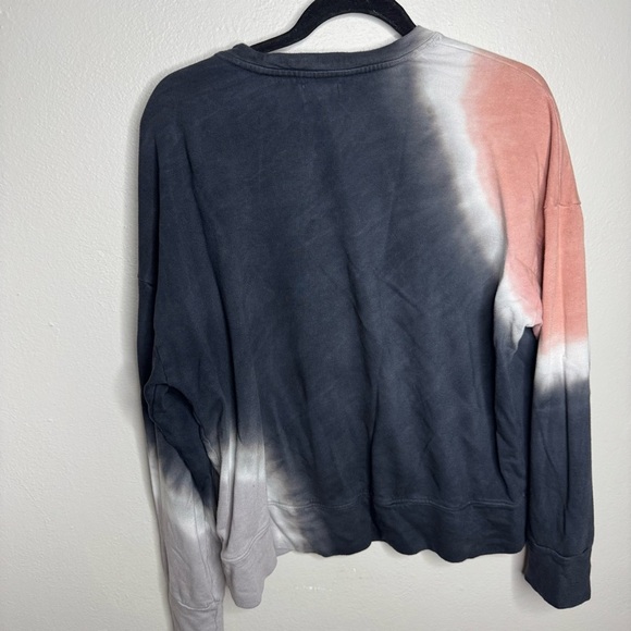 SUNDRY Terry Oversize Sweatshirt in Multicolor Tie Dye - Picture 10 of 10